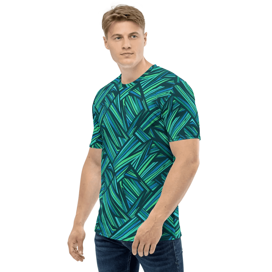 Aqua Angles | Crew Neck T-Shirt product image (3)