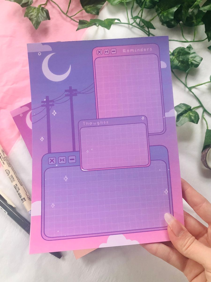 Dreamy Reminders Notepad product image (2)