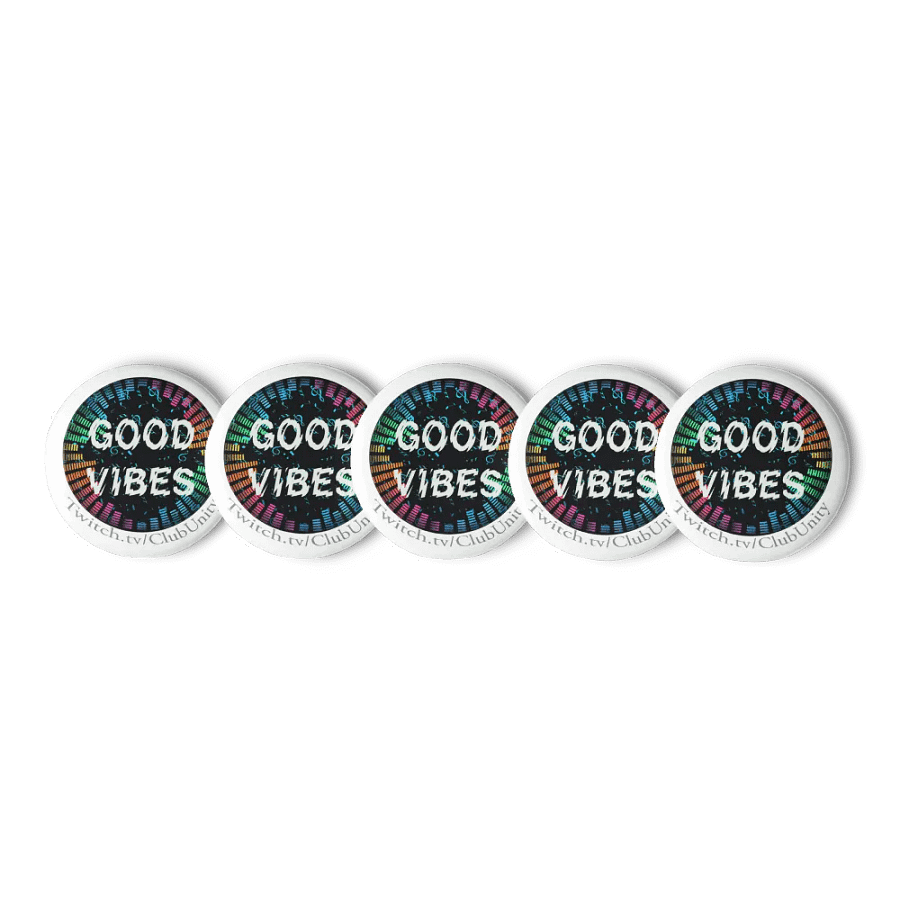 GOOD VIBES - Pin Buttons product image (5)