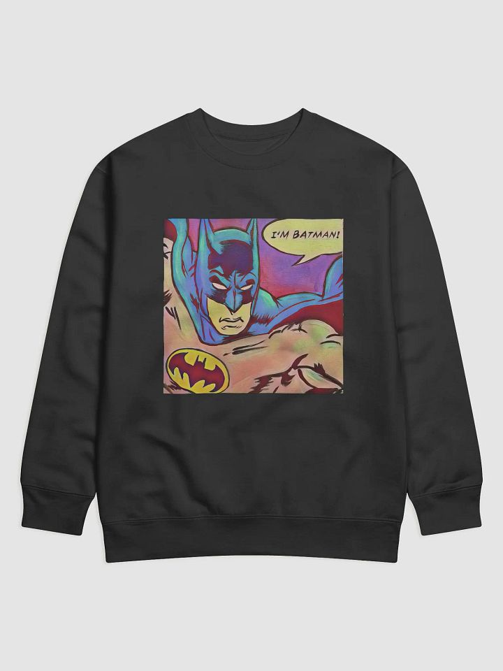 I'M BAT GUY! Stylized Superhero Sweatshirt product image (1)