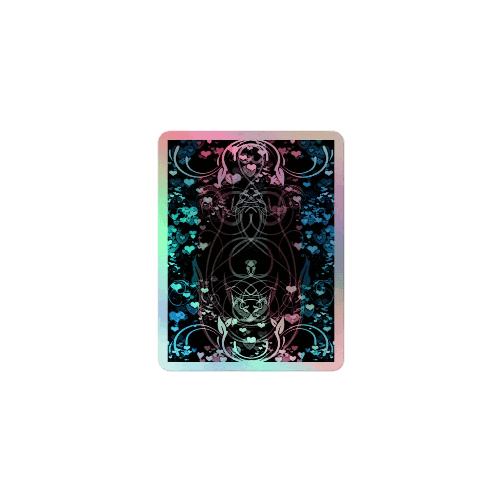 Transgender Pride Flag Sticker (Flourish Variation) product image (1)
