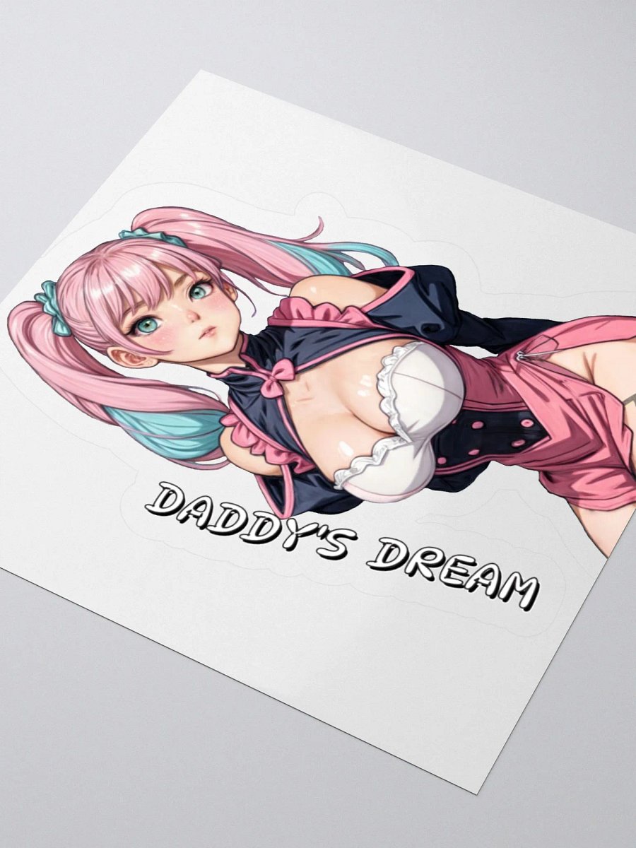 Daddy's Dream Kiss Cut Stickers product image (6)