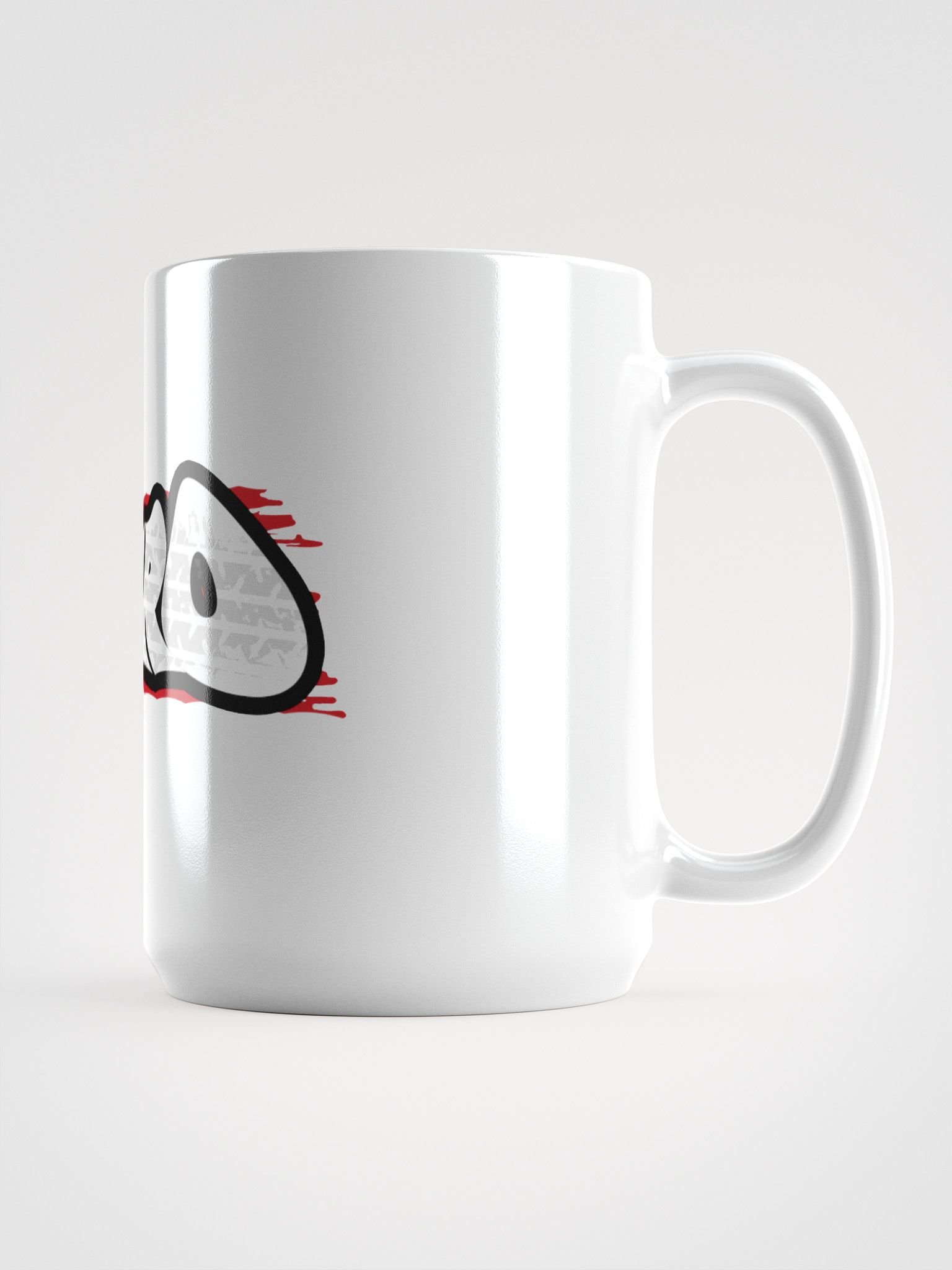 Vis Run Over Logo Glossy Mug product image (1)