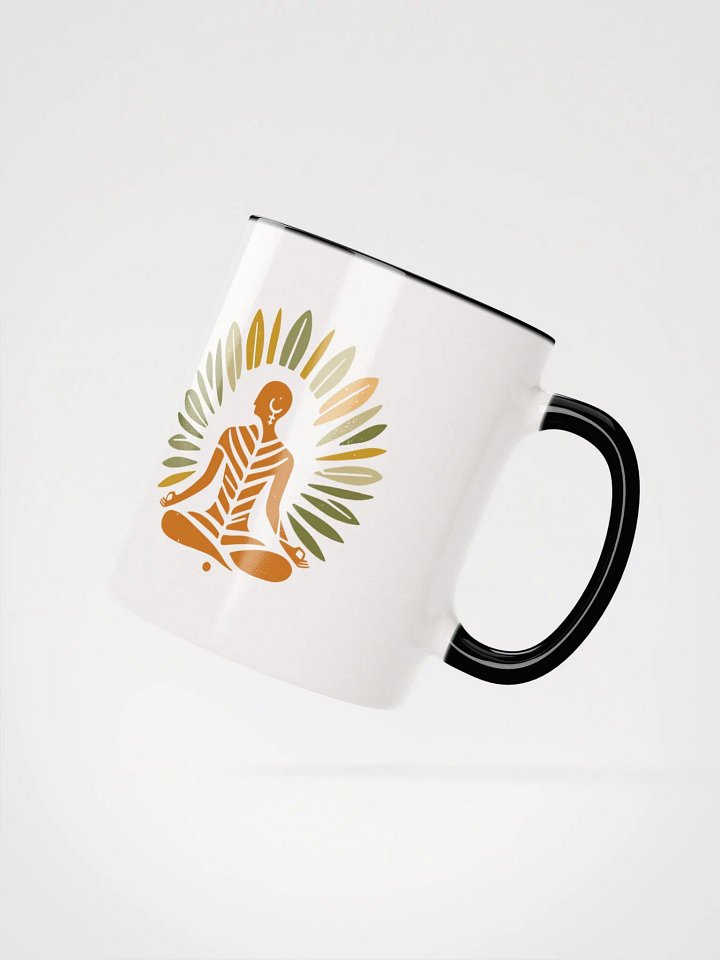 Zen Leaf Meditation Mug | Ancient Wisdom Meets Boho Style product image (12)