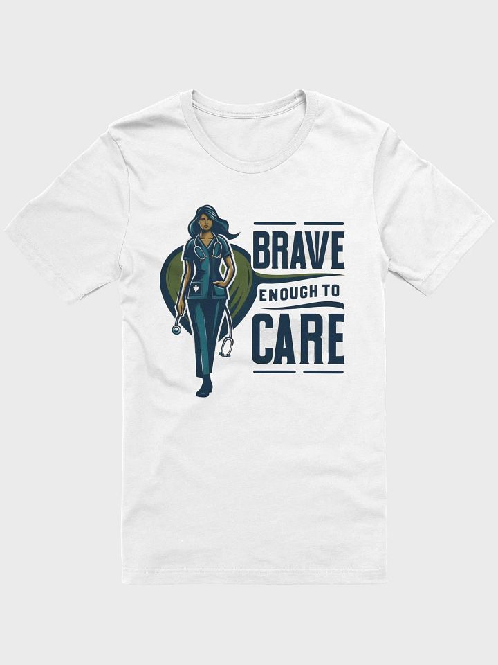 brave enough to care t-shirt product image (1)