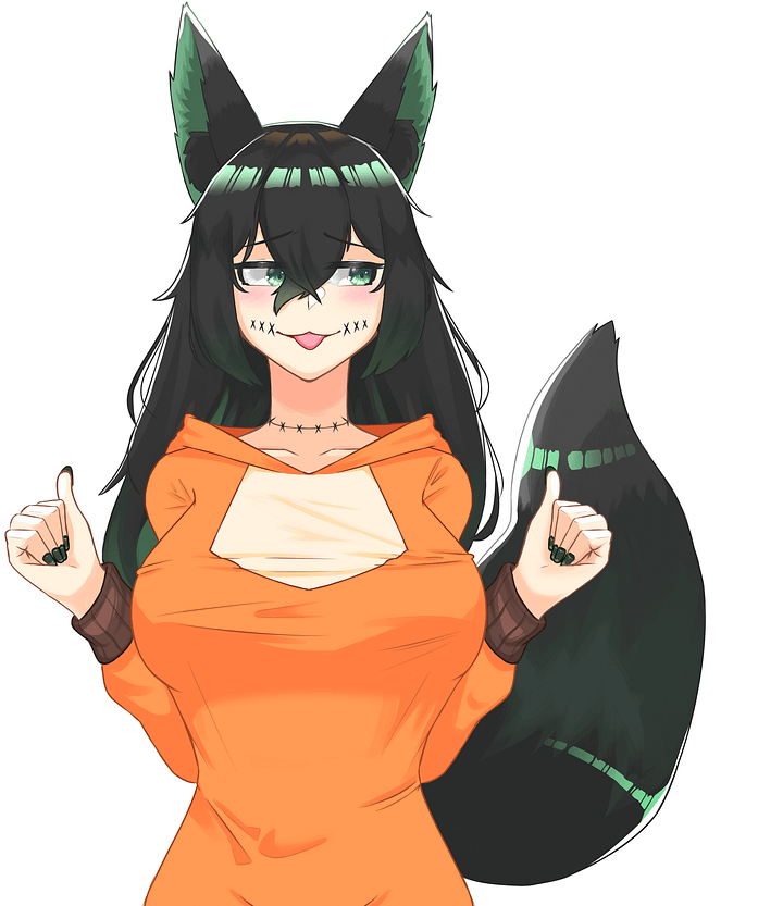 Scarecrow In a Fox onesie Sticker product image (1)