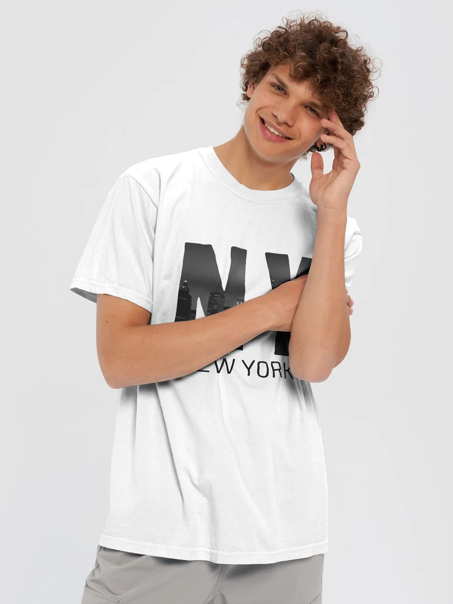 NEW YORK CITY SCAPE TEE SHIRT product image (7)