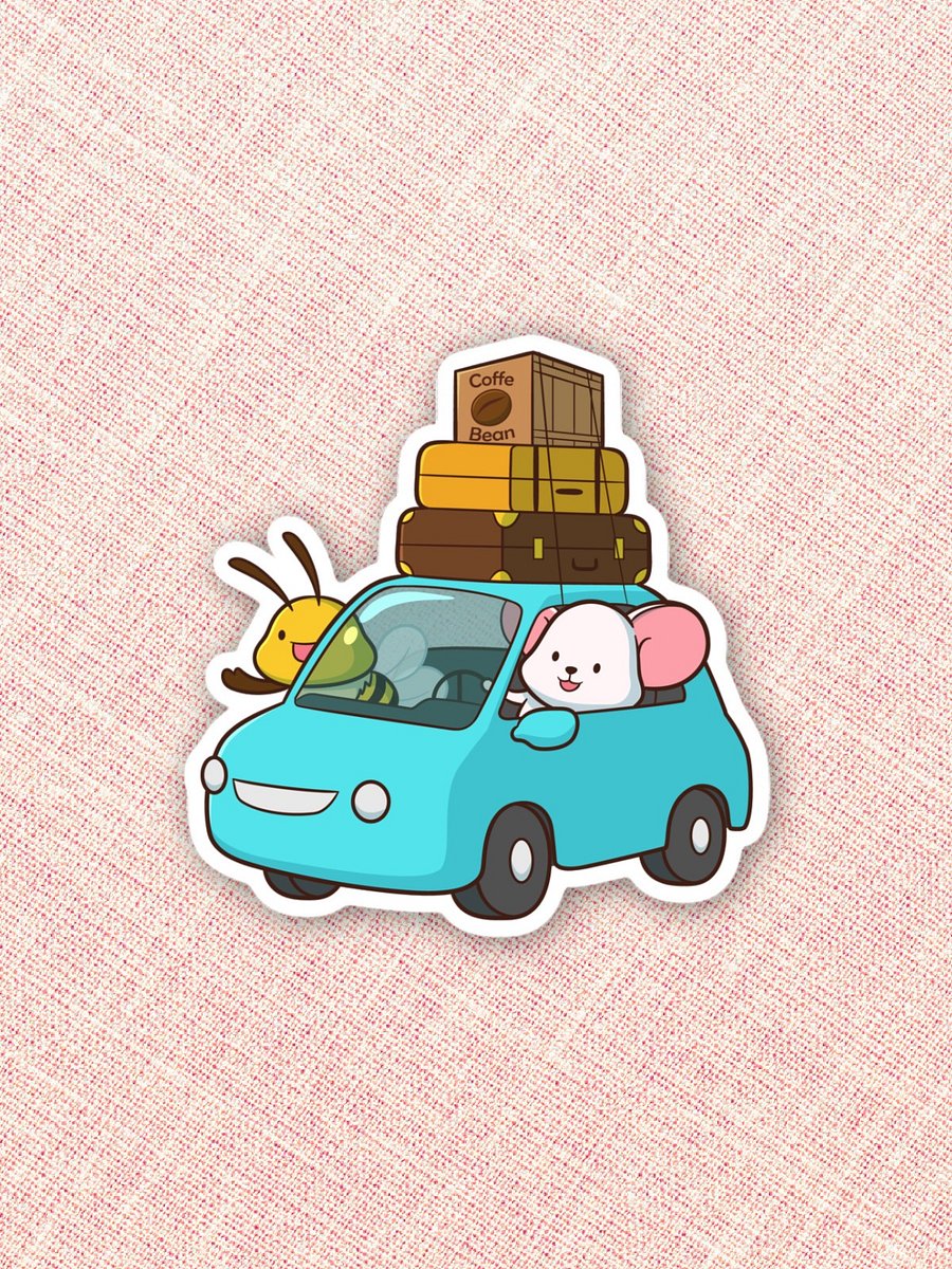 Caffeinated Chaos Moving Mystery Stickers product image (1)