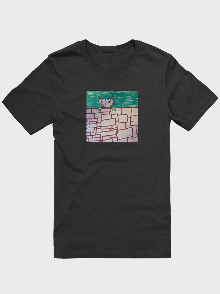 Cat on a brick wall product image (1)