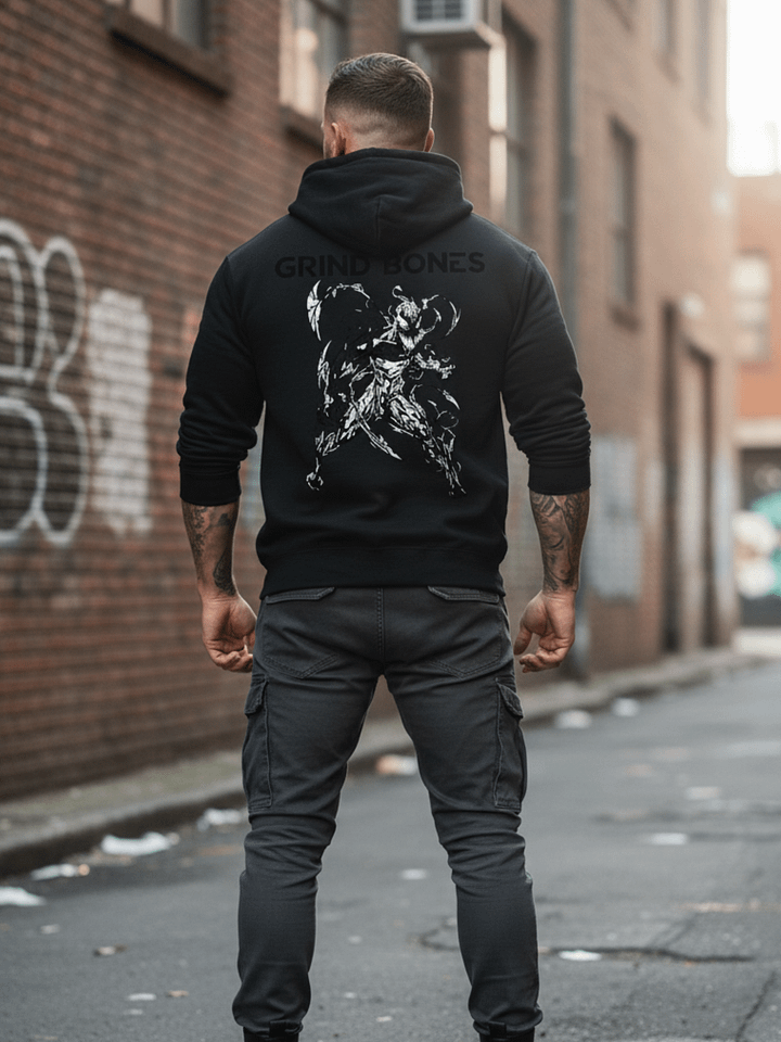 BLACK TOAD ENERGY HOODIE '' Grind Bones '' product image (2)