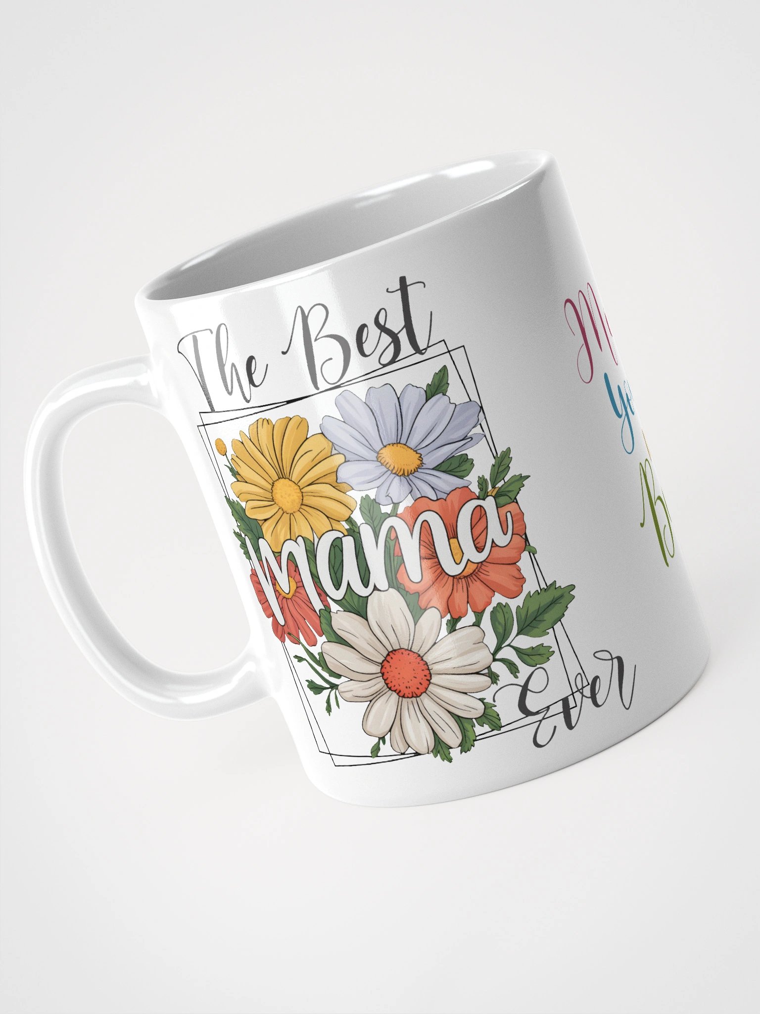 The Best Mama Ever Floral Bliss Mug product image (7)