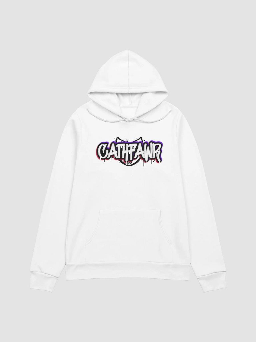 Classic Spray White Hoodie product image (1)