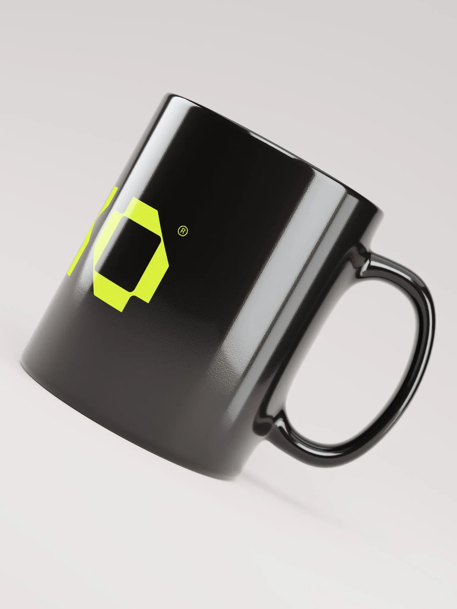 EKO's Yellow Logotype Mug (Black) product image (7)