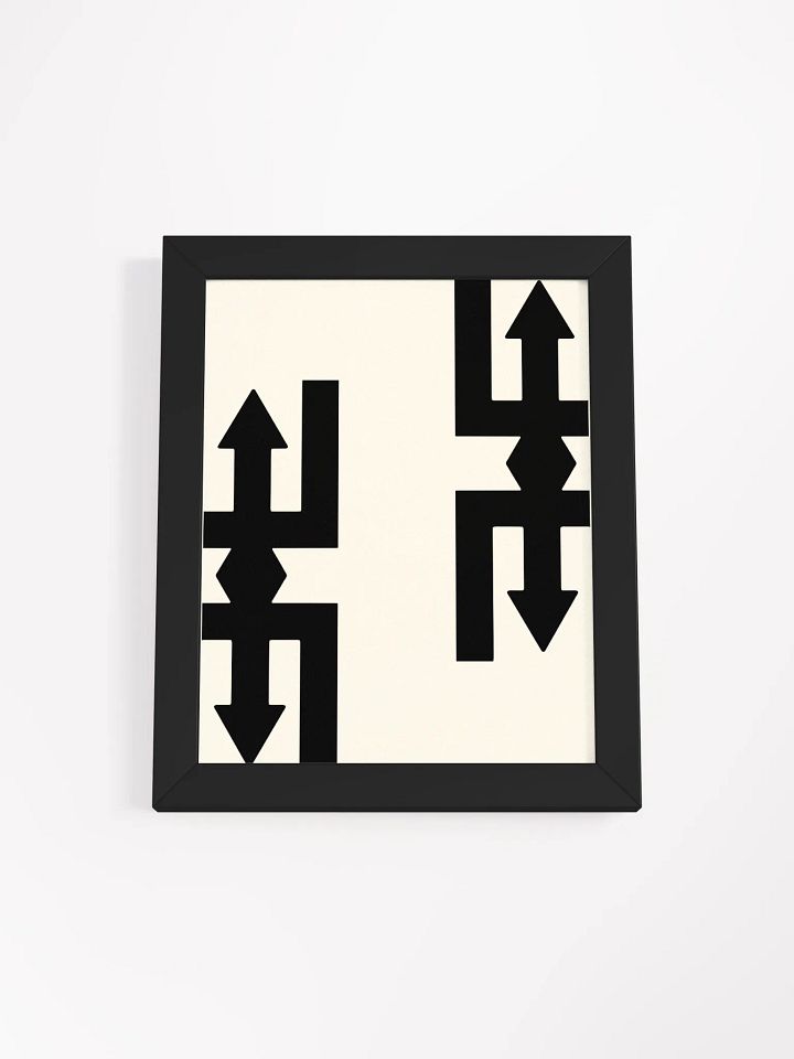 Dialogue of Wisdom Luce Poster (Framed, Silent Authority Collection) product image (1)