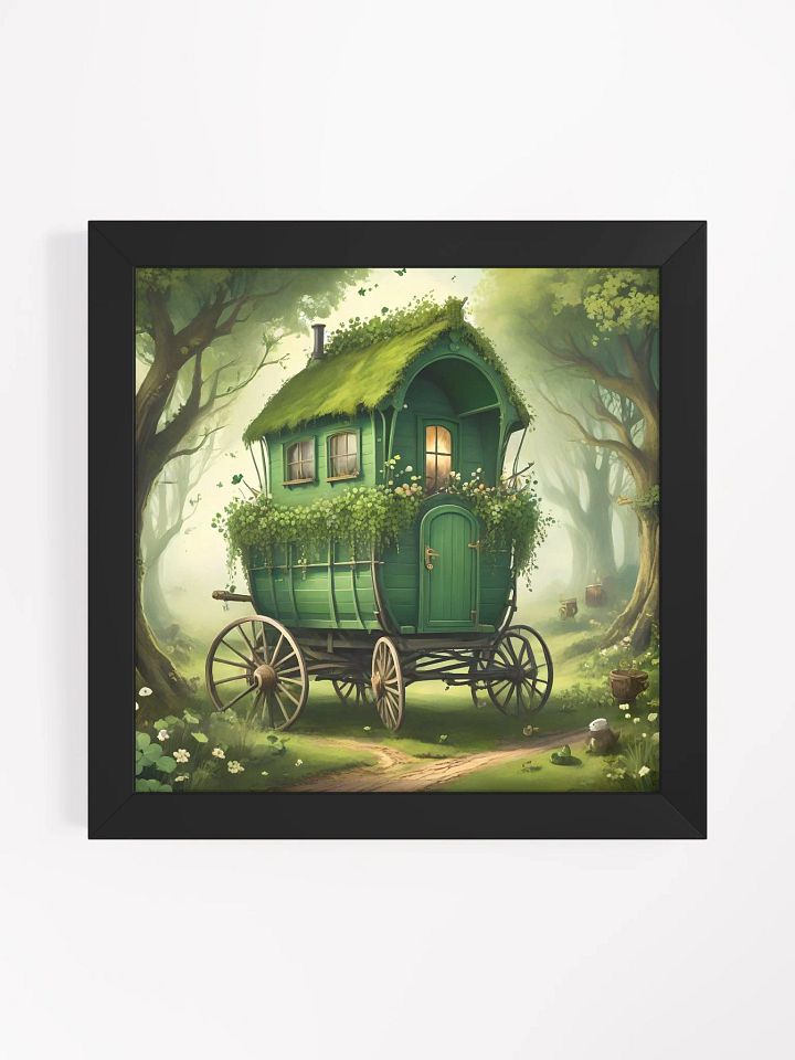 Vintage St. Patrick’s Day Caravan Wagon Wall Art product image (2)
