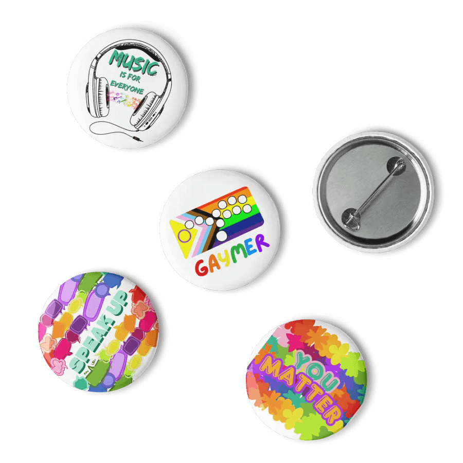 PRIDE - Variety Pin Buttons product image (6)