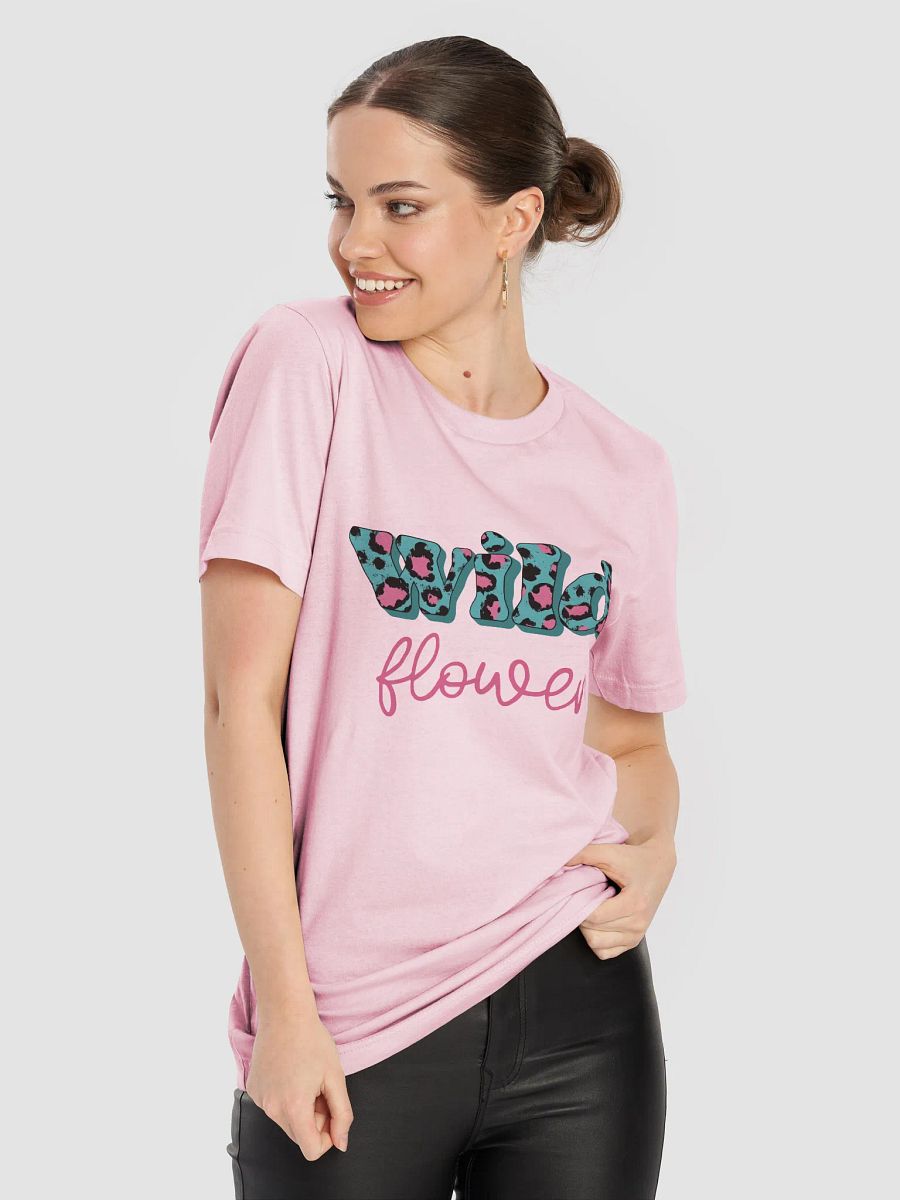 Wild Flower Leopard Print Tee product image (14)