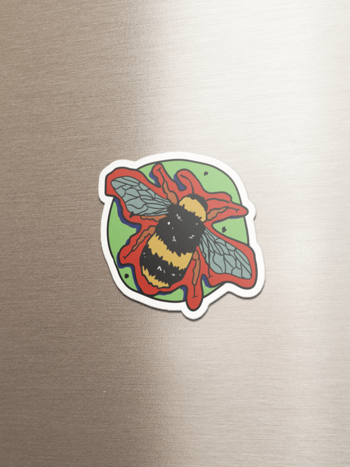 Vaporbee die cut magnets product image (1)