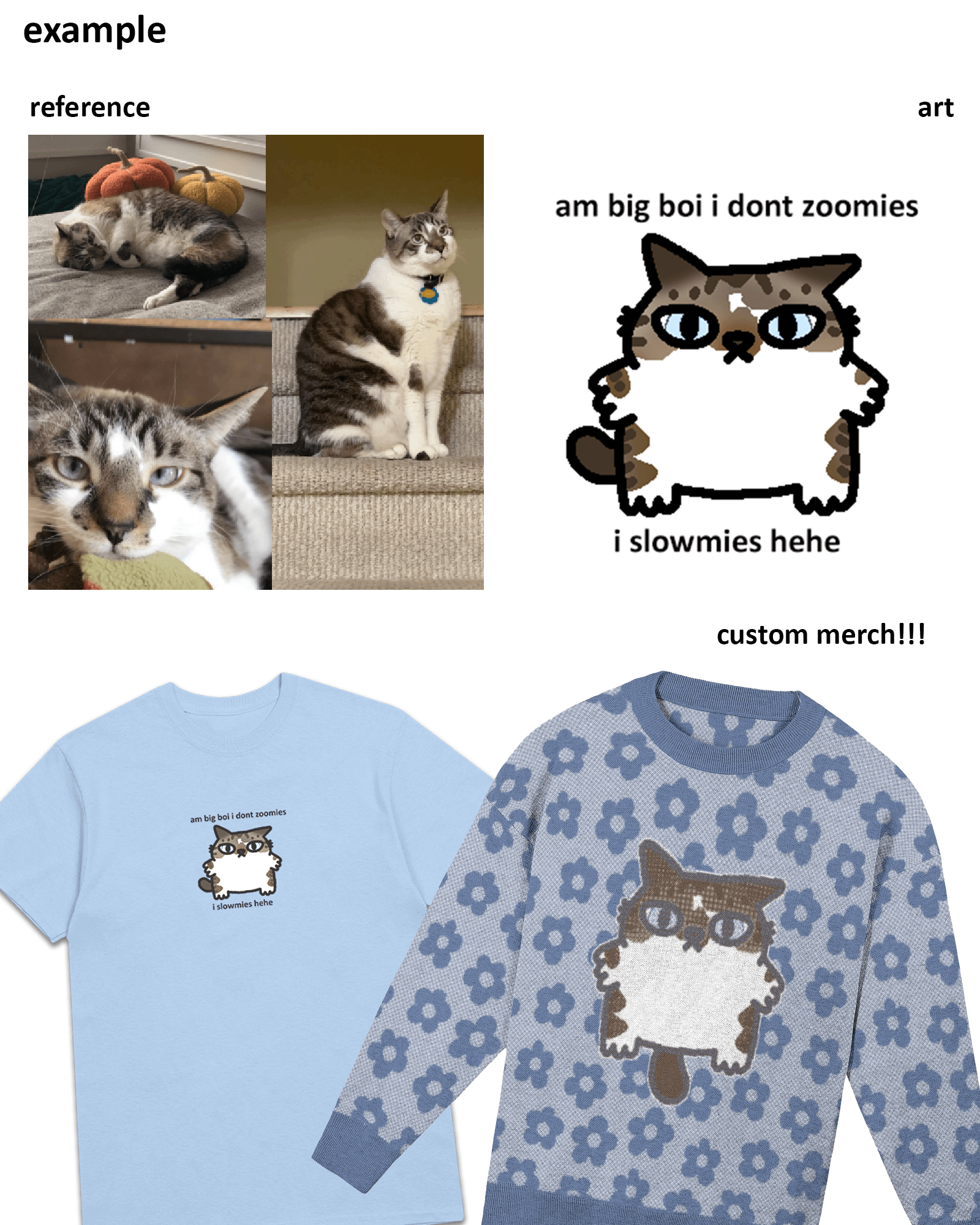 ✏️custom pet merch😺🐶🐰🐥 product image (2)