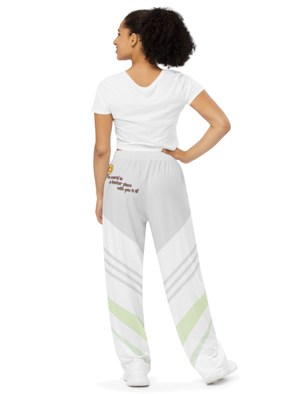 Sublicolor 309 All-Over Print Unisex Wide-Leg Pants product image (2)