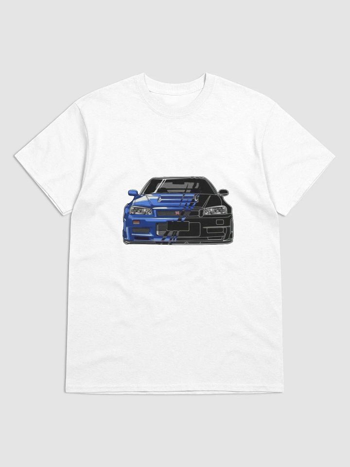 R34 GTR cotton t-shirt product image (1)