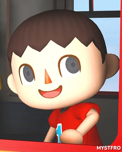 Animal Crossing New Horizons | Animation 🌊 #animalcrossing #villager