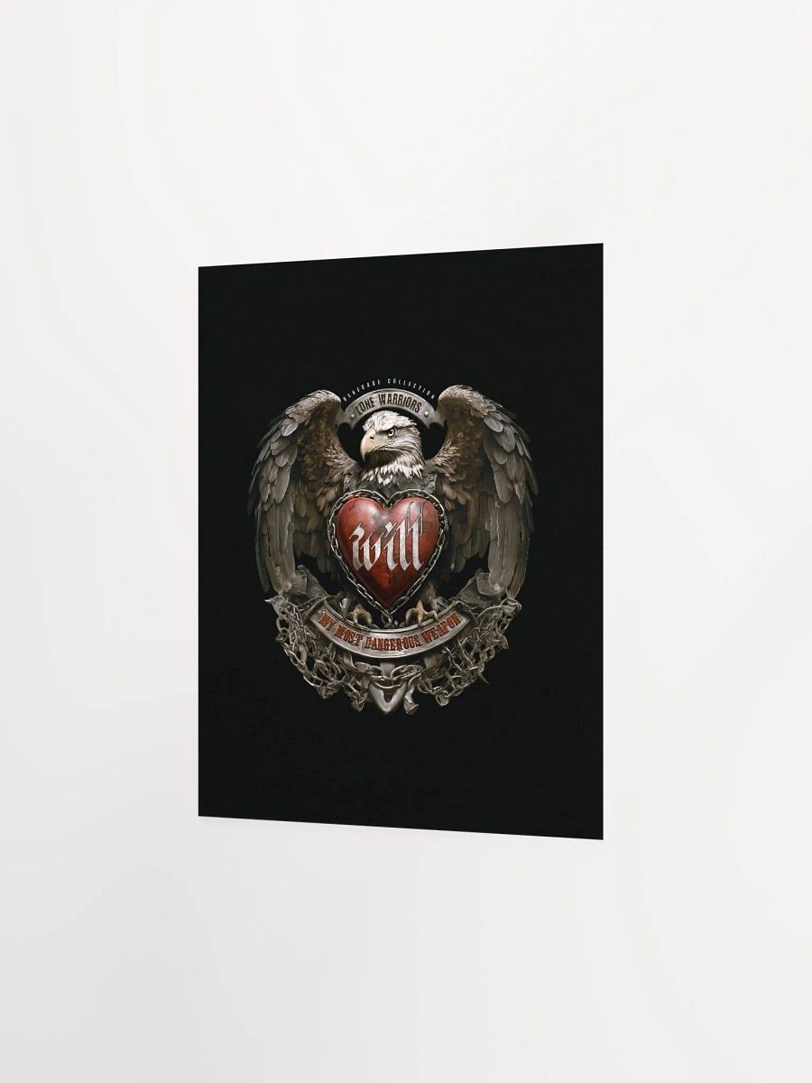 WILL, My most dangerous weapon ( Matte Paper Poster ) product image (11)