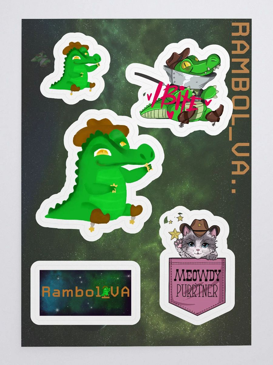 Rambol assorted sticker sheet product image (3)