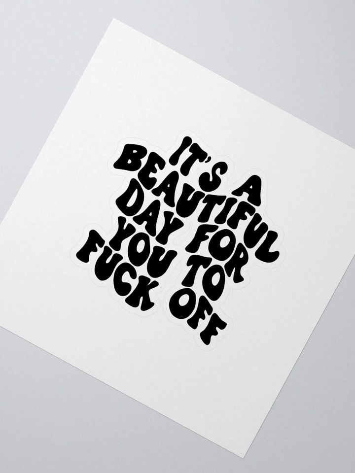 Fuck Off Stickers product image (5)
