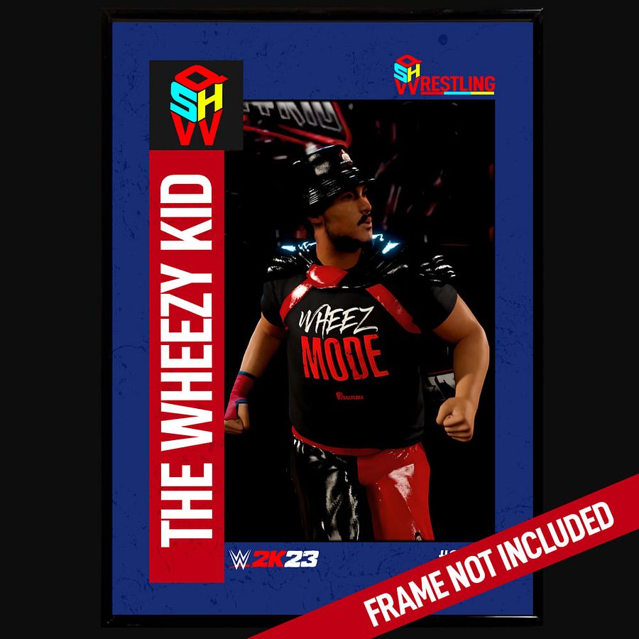 THE WHEEZY KID QSHW COMMEMORATIVE TRADING CARD - WWE2K23 product image (2)
