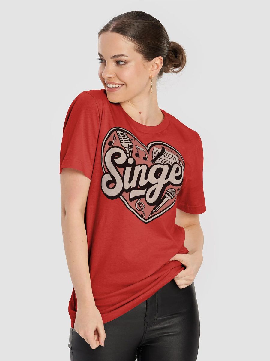 Retro Singer Heart Graphic Tee product image (9)