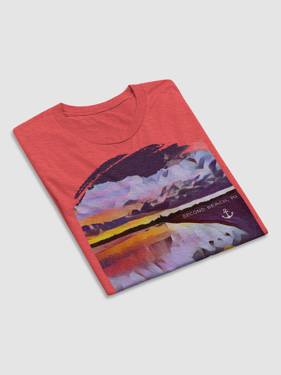 Sachuest Beach (Second Beach) Sunset Tri Blend T-Shirt (11 Colors) product image (6)