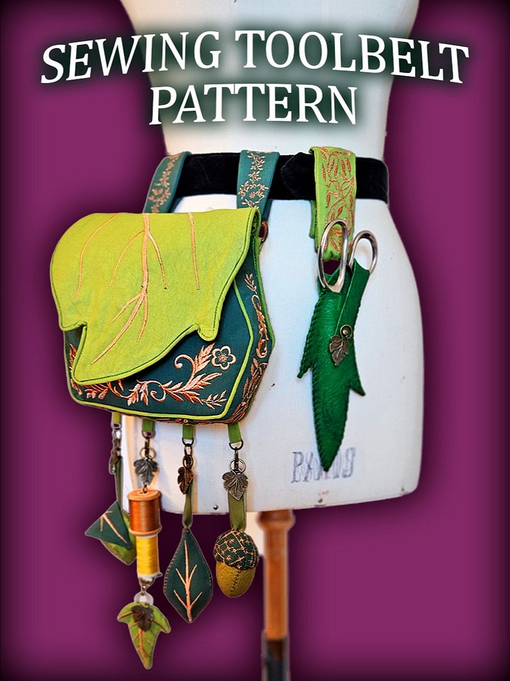 Leafy Toolbelt Sewing Pattern product image (1)
