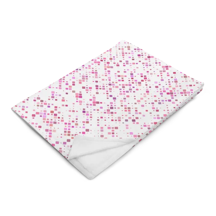 Pink Pixels Blanket product image (2)