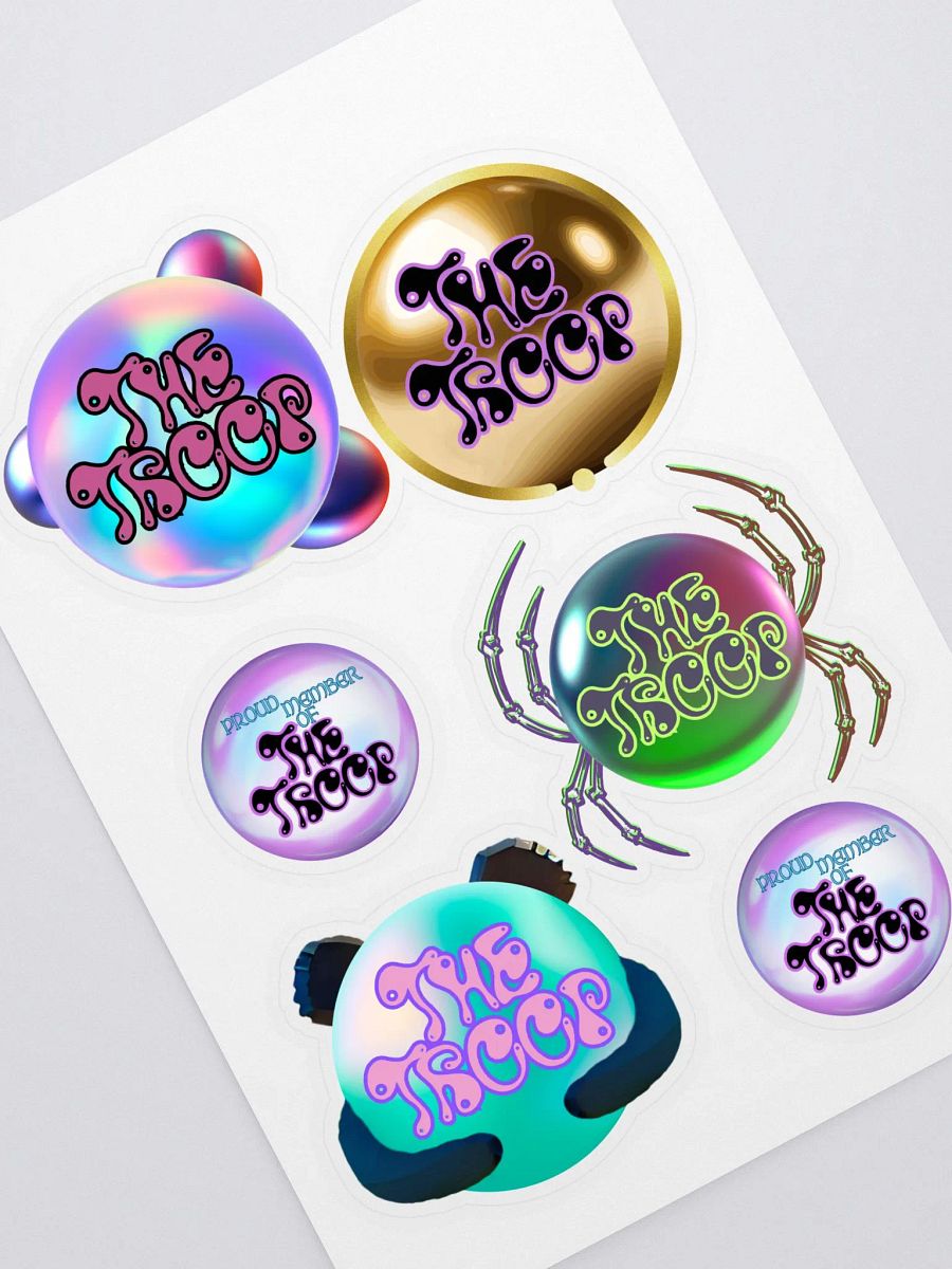 Troop Logo Stickers product image (3)