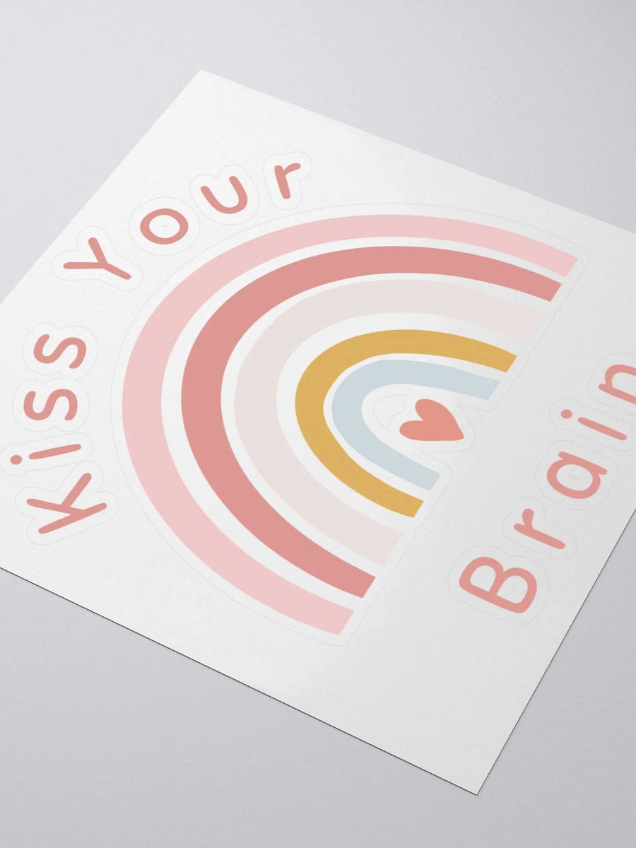 Kiss Your Brain Sticker product image (9)