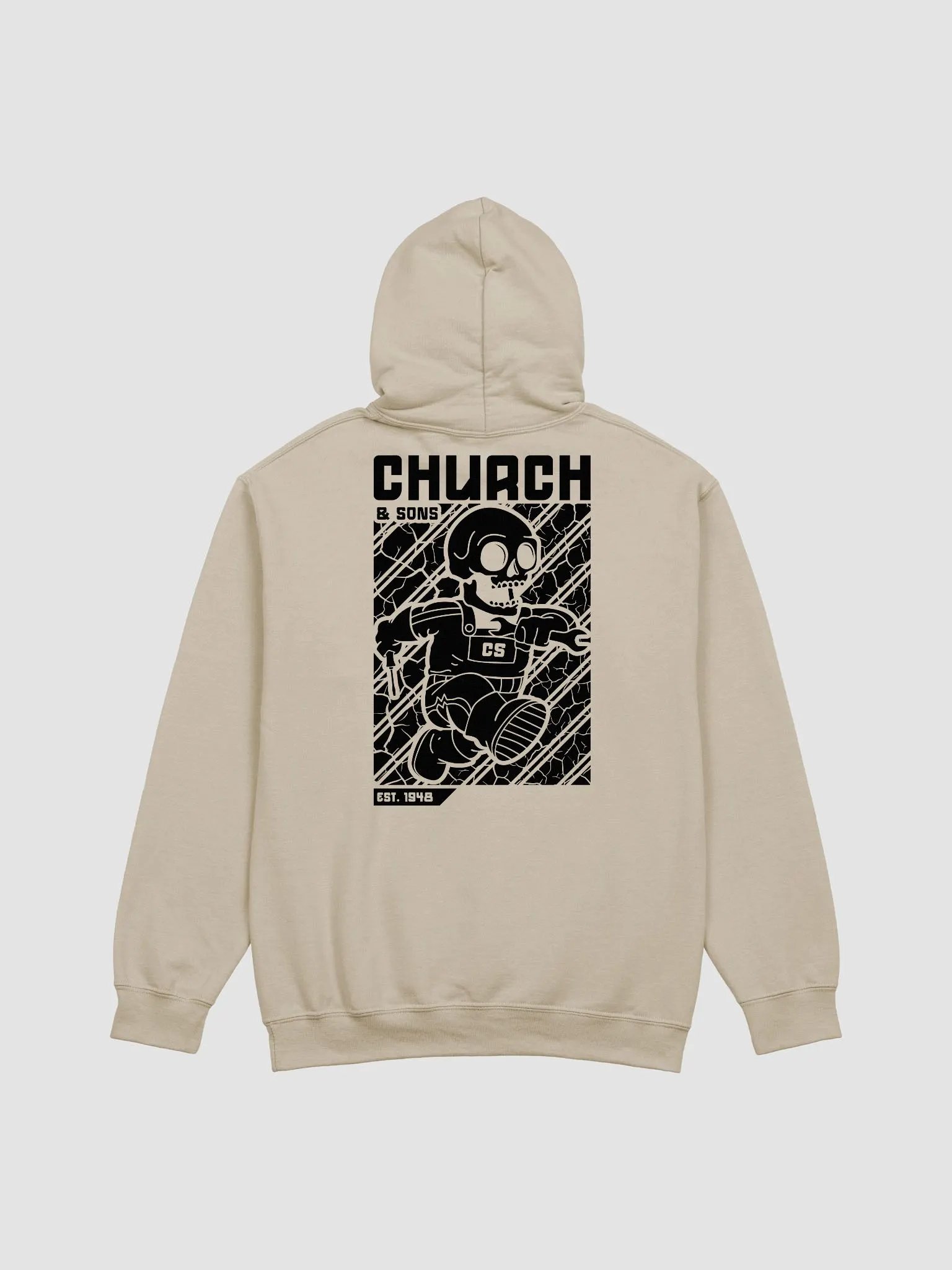 Church and Sons Running Man Hoodie product image (1)