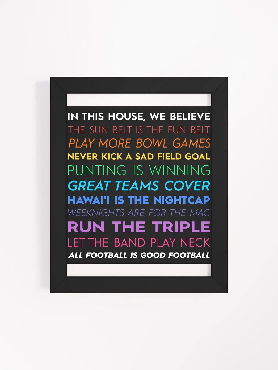In This House Poster, Framed (7 Sizes) product image (25)