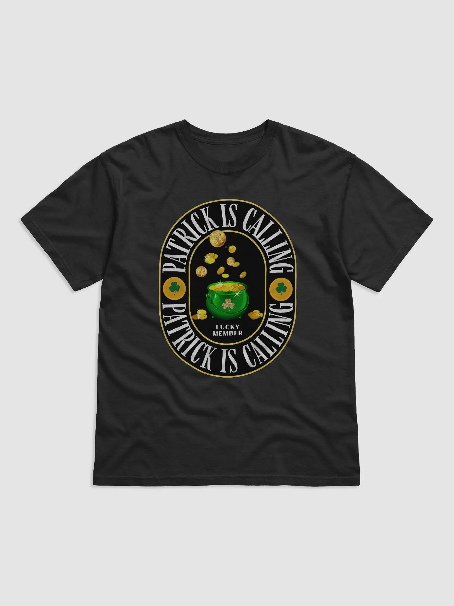 Leprechaun's Lucky Member Badge T-Shirt product image (6)