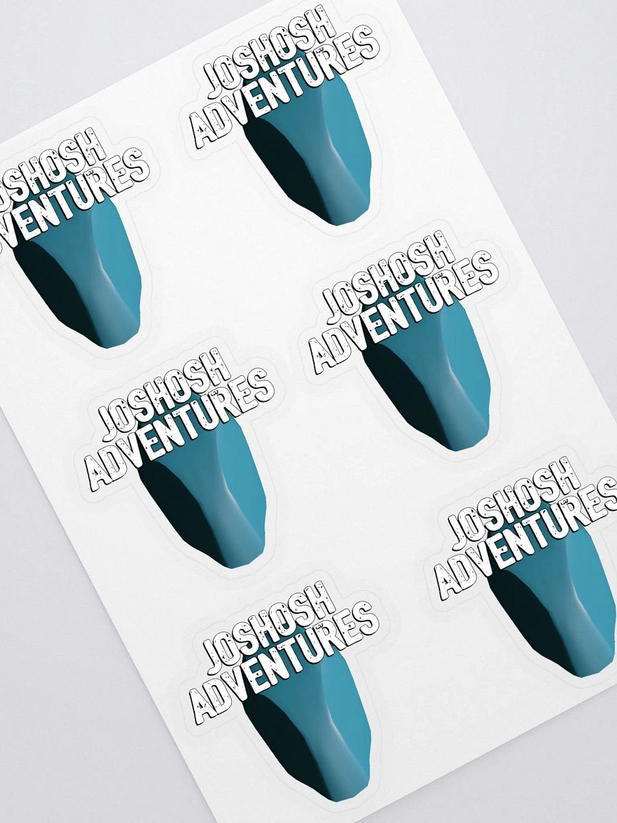 Joshosh Adventures Logo Sticker Sheet product image (2)