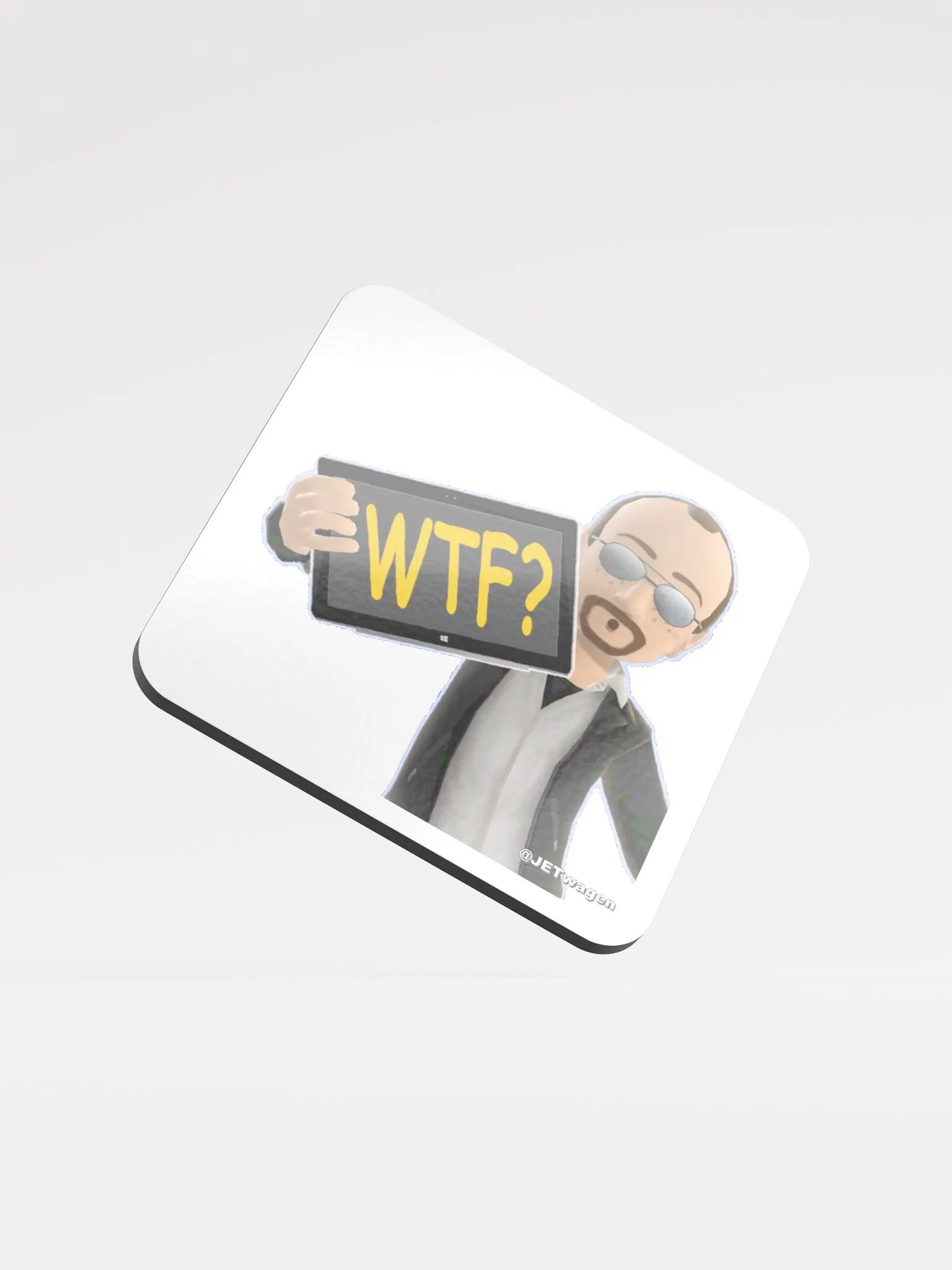 WTF Emote - Coaster product image (1)