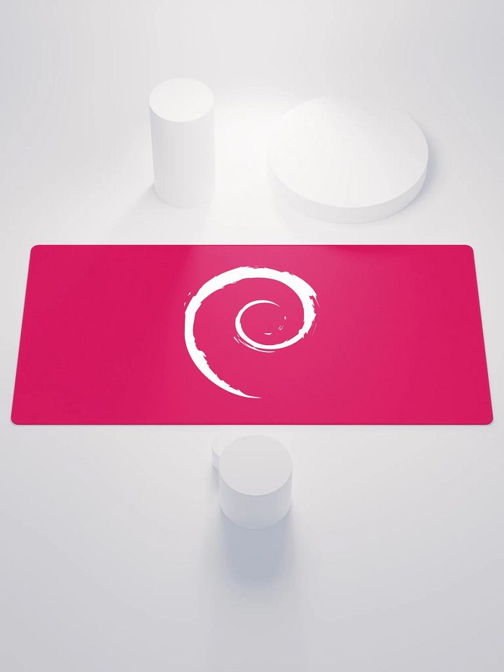 Gaming Mouse Pad with Debian Logo product image (2)