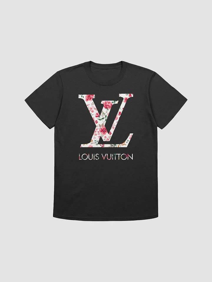 Floral Louis Vuitton Logo Unisex T-Shirt product image (1)