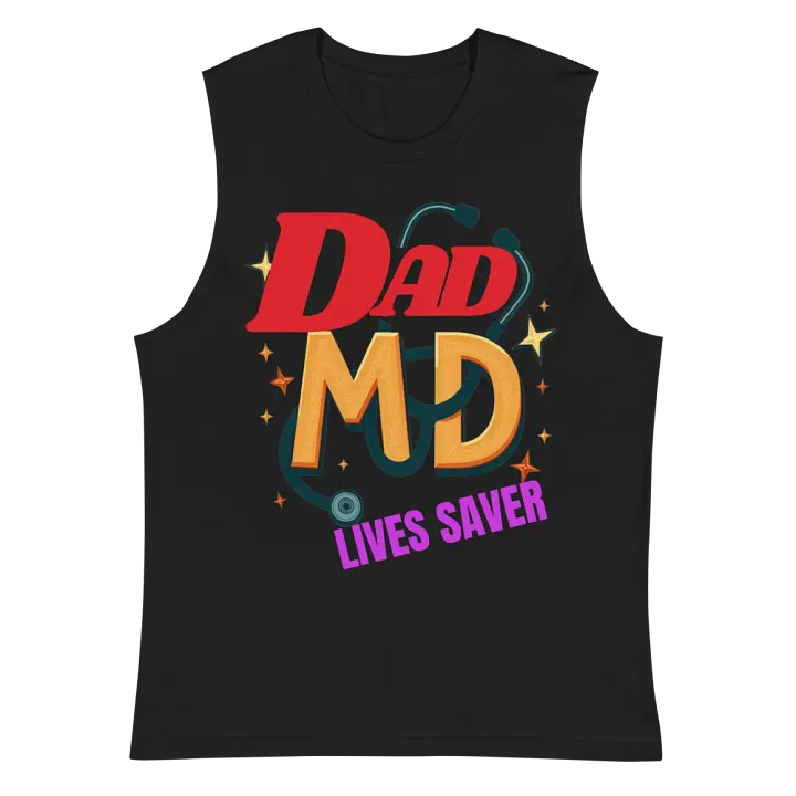 Dad MD Life Saver Muscle Tank product image (3)