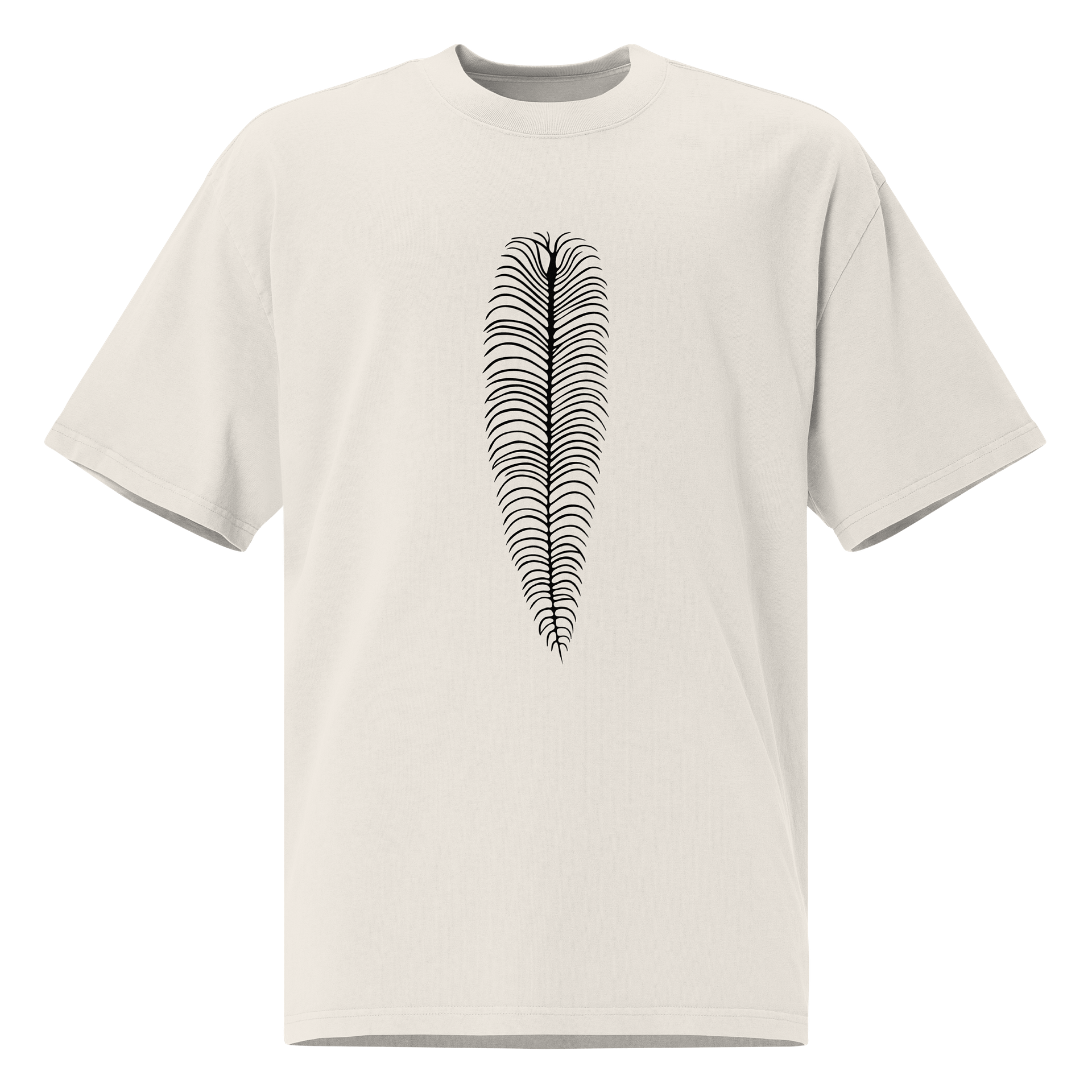 ANTHURIUM VEITCHII SKELETON - Oversized Faded T-Shirt product image (1)