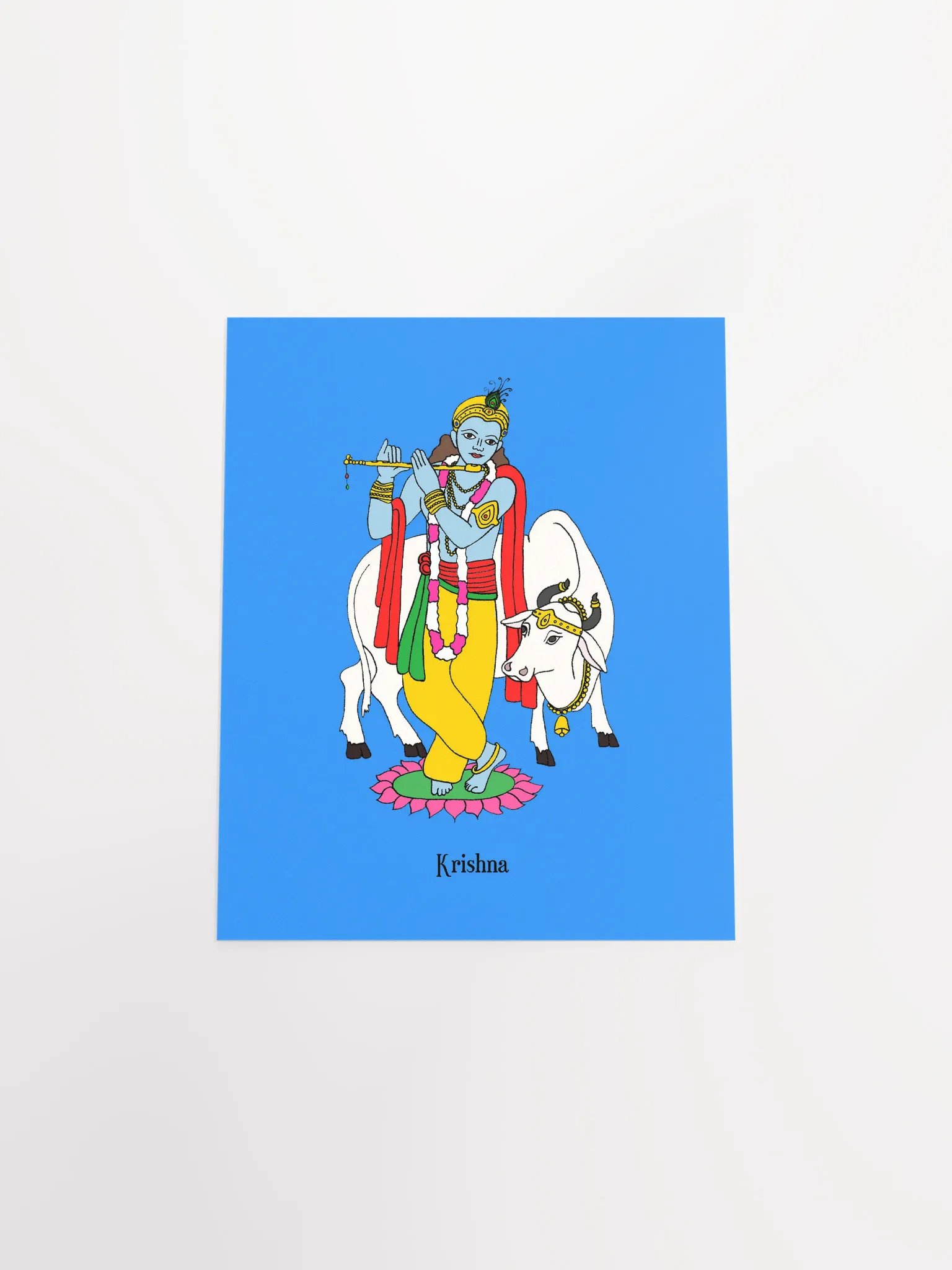 Krishna 8x10 Print product image (4)