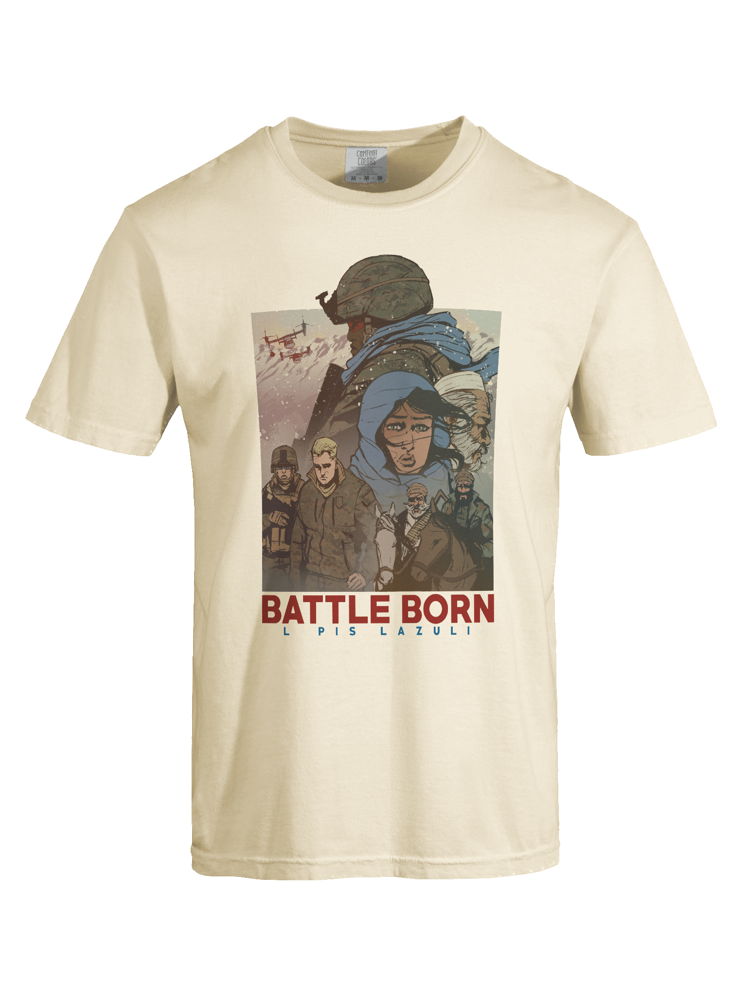 Battle Born: Lapis Lazuli Tee product image (5)
