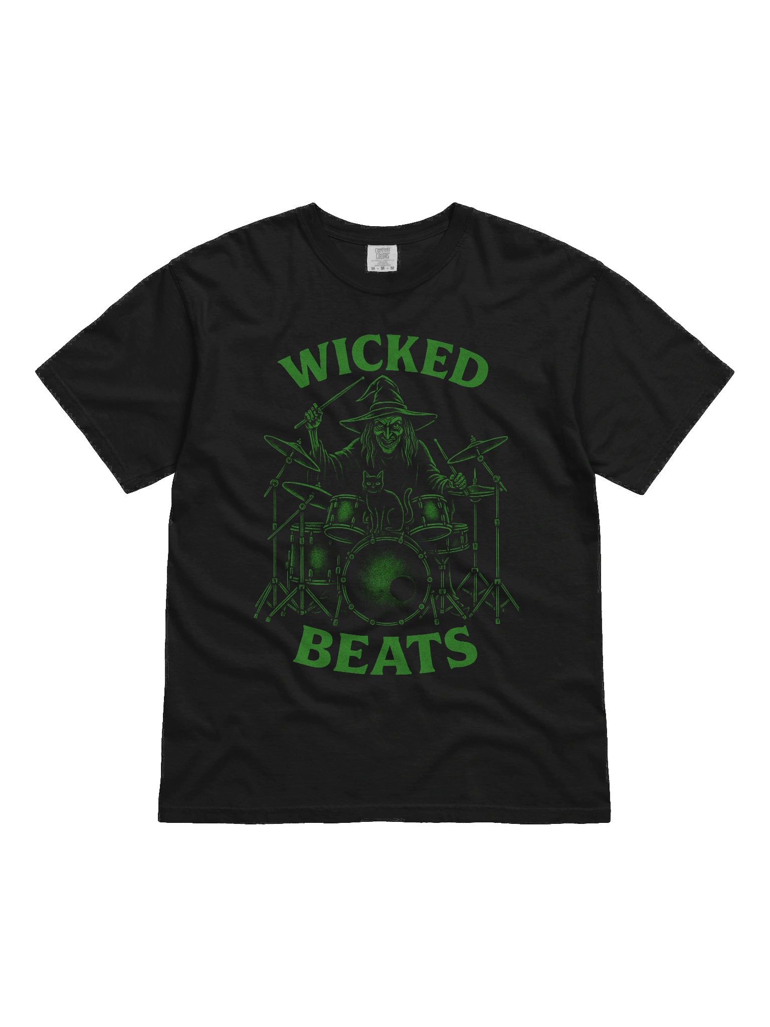 Wicked Beats - Witch playing drums product image (1)