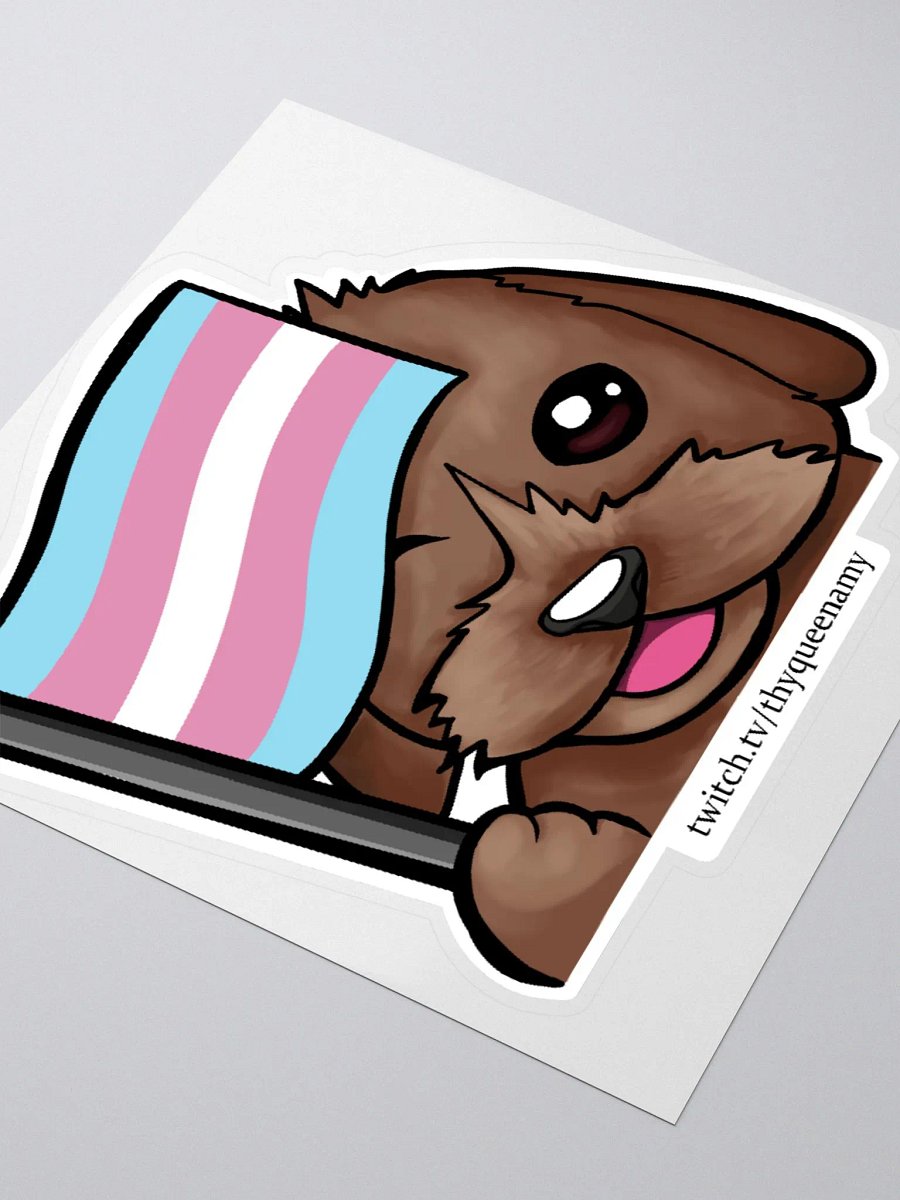 Transgender Pride Pablo Sticker product image (3)