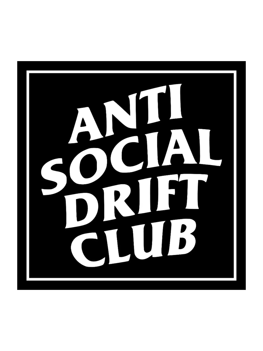 Antisocial Drift Club Sticker product image (1)